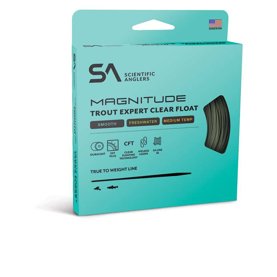 SA Magnitude Smooth Trout Expert 10' Clear tip