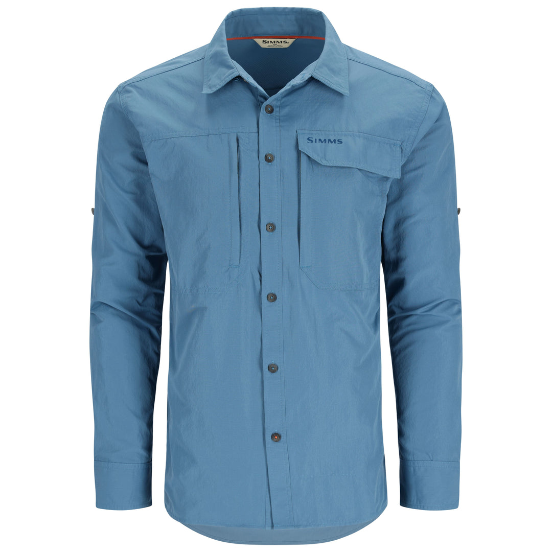 Simms Guide Shirt Field Neptune 01