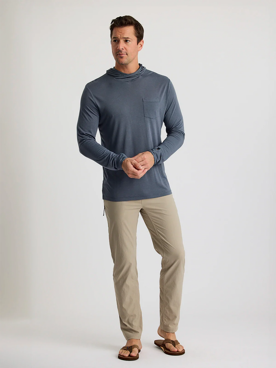 Free Fly Apparel Men's Bamboo Lightweight Hoodie
