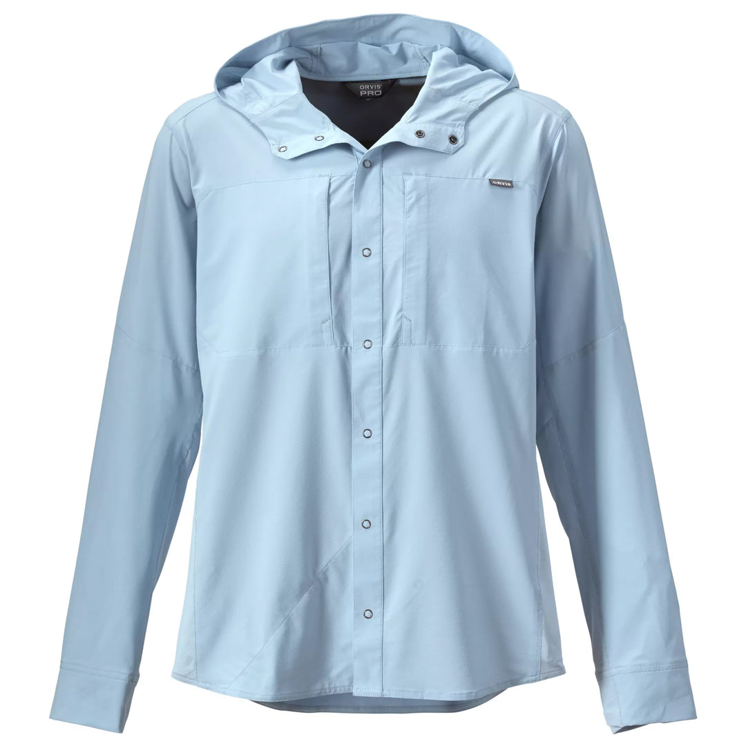 Orvis Pro Hybrid Hoodie Blue Fog Image 01