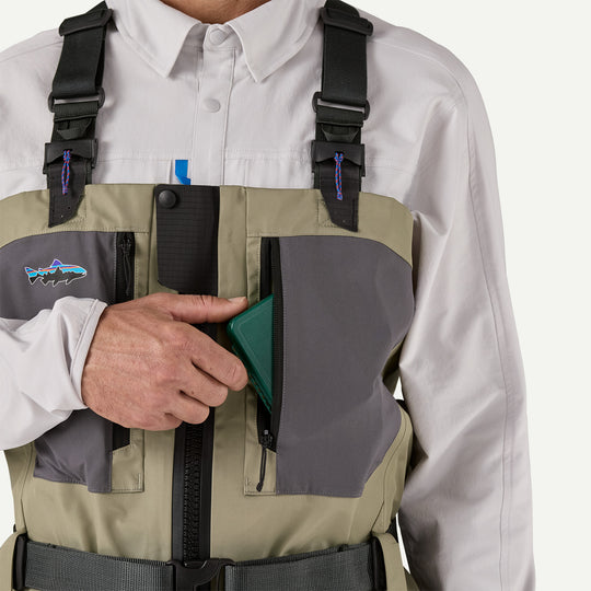 Patagonia M's Swiftcurrent Traverse Zip Front Waders