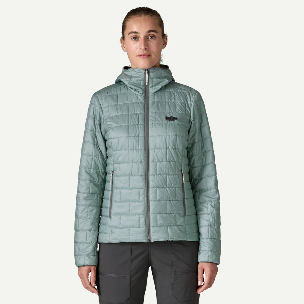 Patagonia W's Nano Puff Fitz Roy Trout Hoody