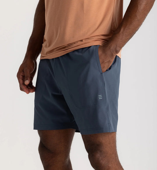 Free Fly Men's Lined Active Breeze Short - 7