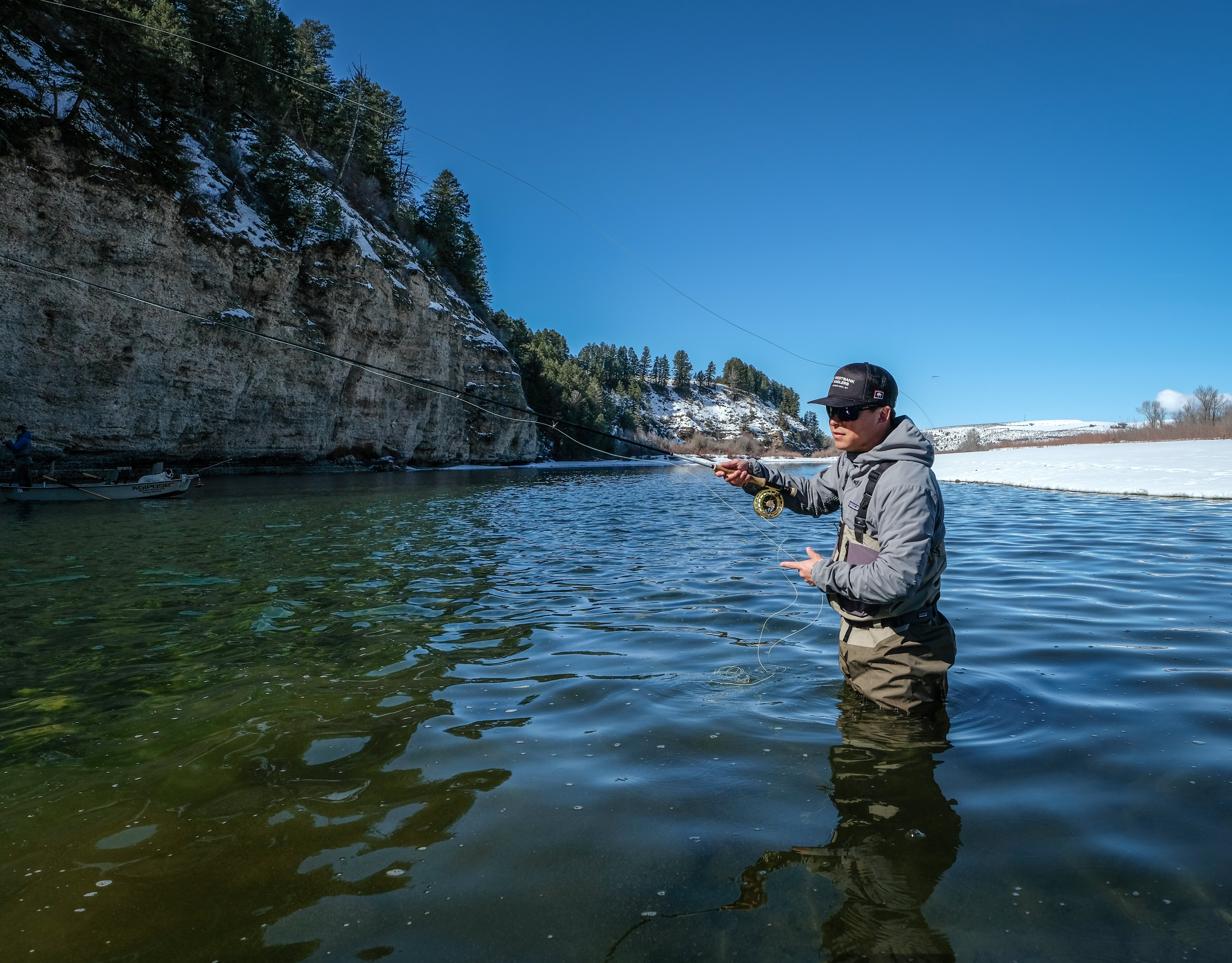 The New Patagonia Swiftcurrent Traverse Zip-Front Waders