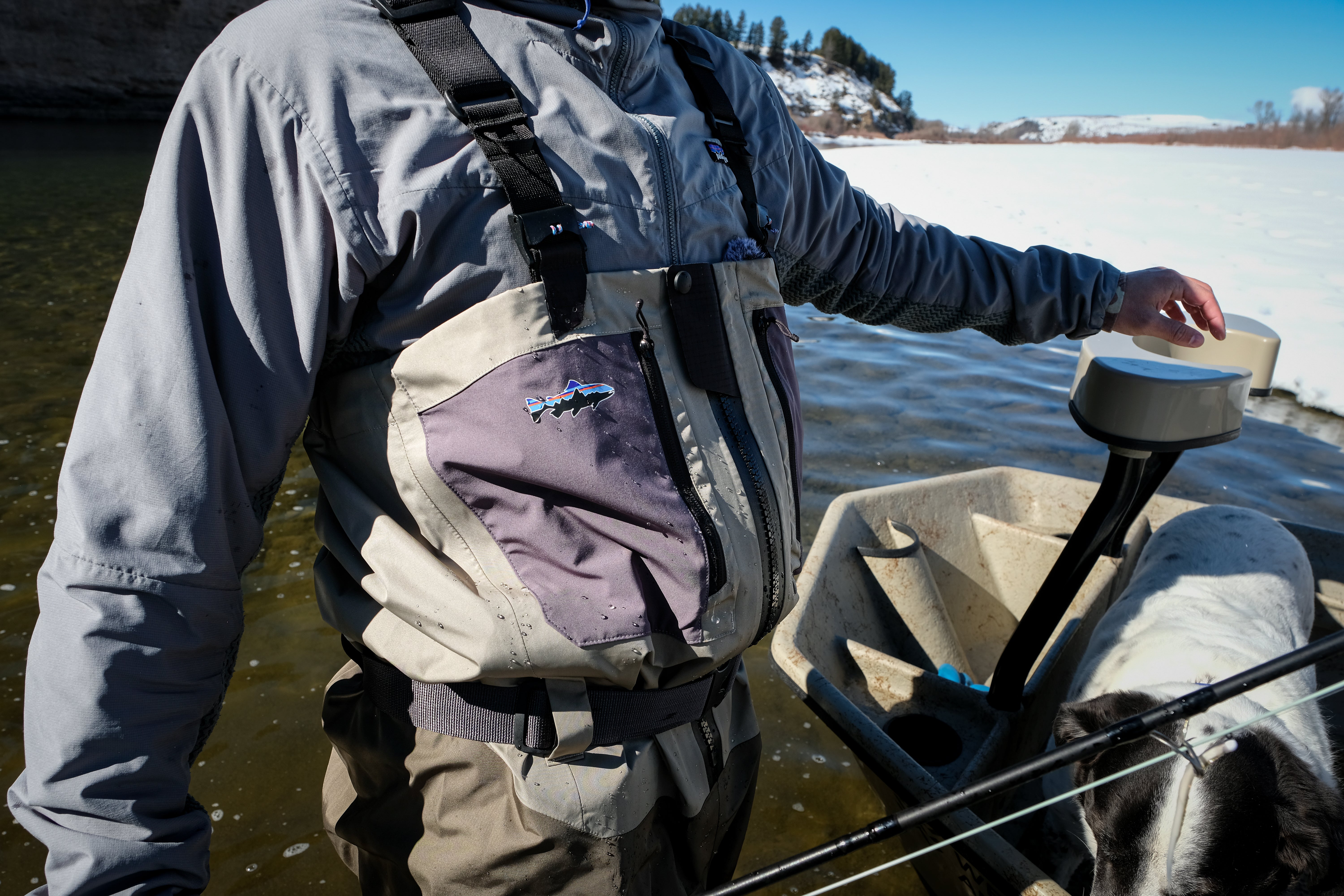 The New Patagonia Swiftcurrent Traverse Zip-Front Waders