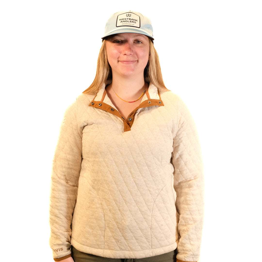 WBA Orvis W's Outdoor Quilted 1/4 Snap