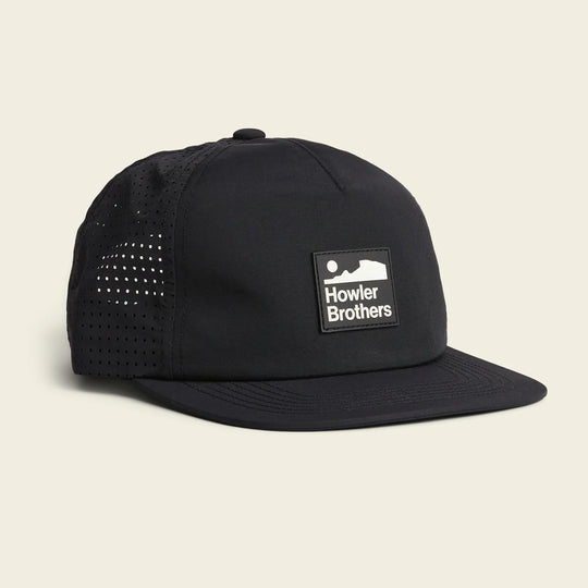 Howler Bros Aperture Tech Strapback - Howler Arroyo : Black