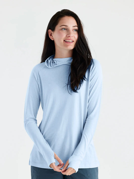 Free Fly Apparel Women's Bamboo Lightweight Hoodie II