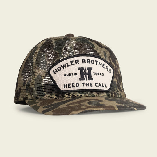 HOWLER BROS UNSTRUCTURED SNAPBACK -FEEDSTORE CAMO