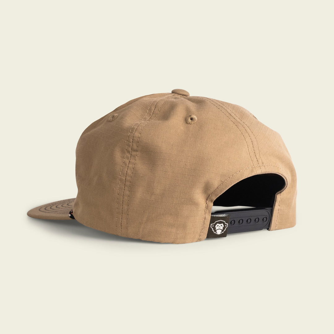 Howler Bros Unstructured Snapback Hats - Hermanos : Khaki (CORE)