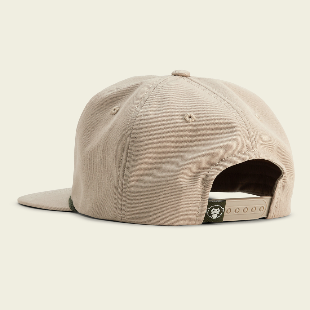 Howler Bros Unstructured Snapback Hats - Something Fishy : Khaki