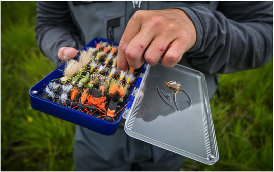 Fulling Mill Hopper Fly Box