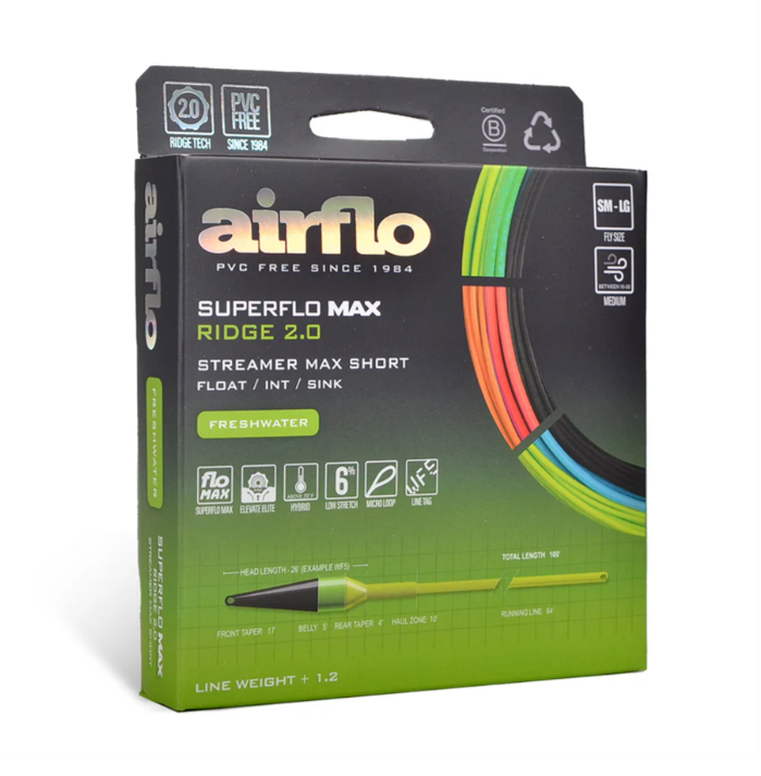 Airflo Superflo Max Ridge 2.0- Streamer Max Short