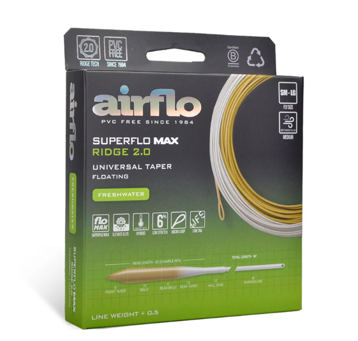 Airflo Superflo Max Ridge 2.0- Universal Taper