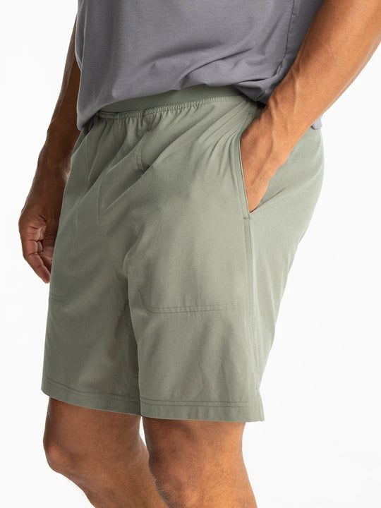 Free Fly Men's Lined Active Breeze Short - 7