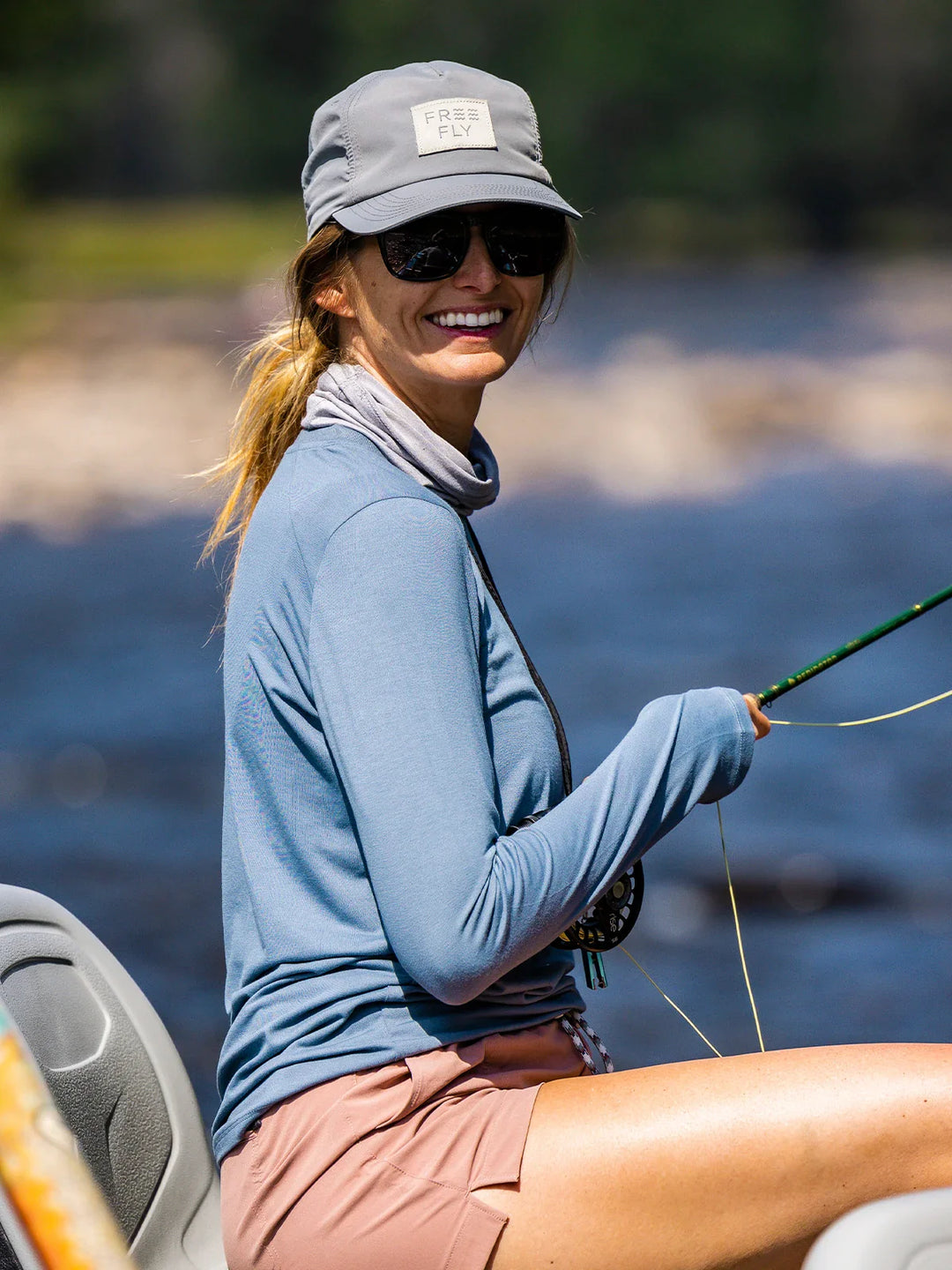Free Fly Apparel Women's Bamboo Shade Long Sleeve II
