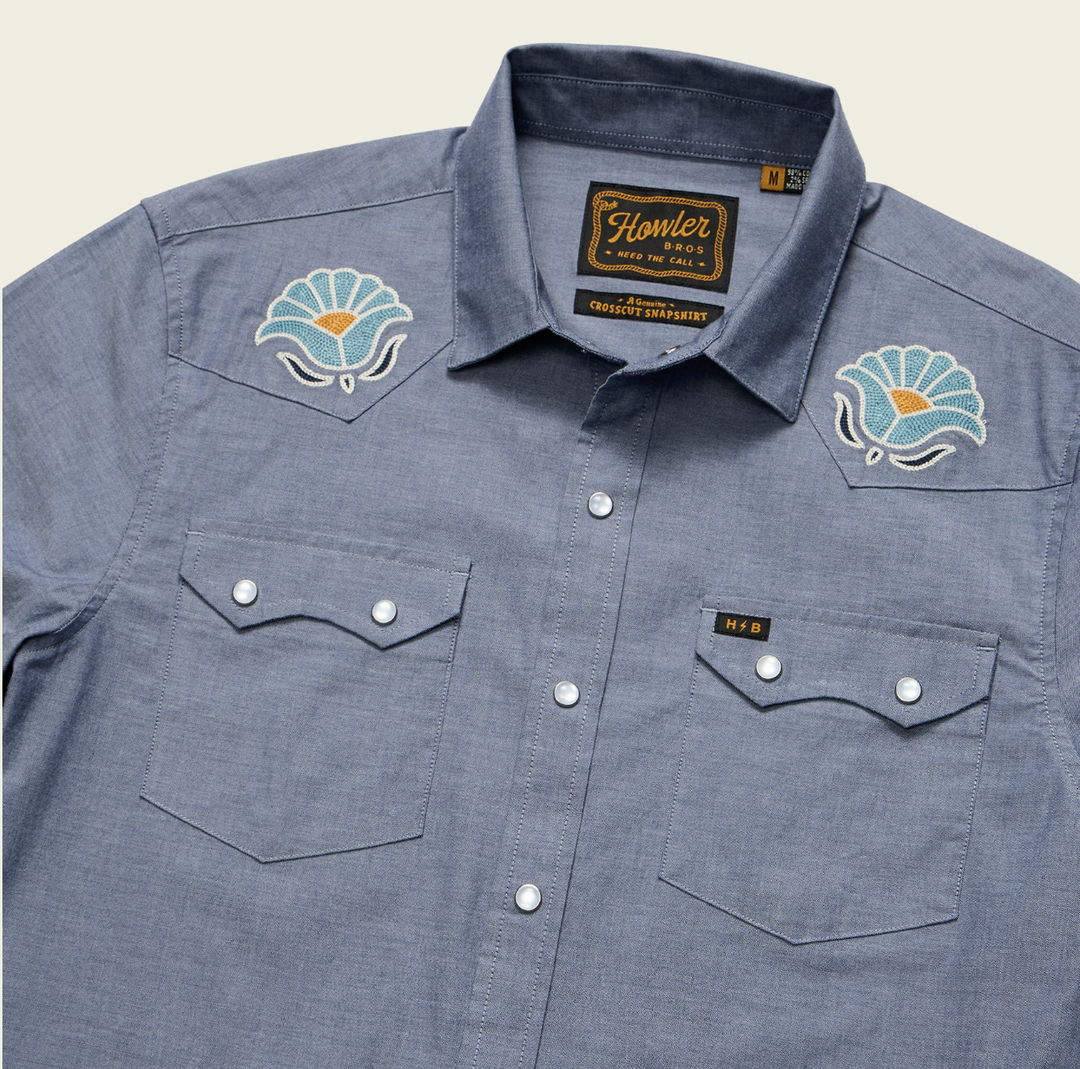 Howler Bros Crosscut Deluxe SS Snapshirt