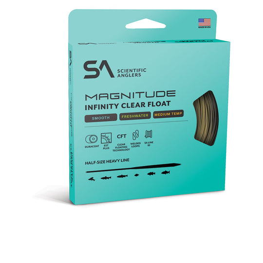 SA Magnitude Smooth Infinity 10' Clear Float Tip