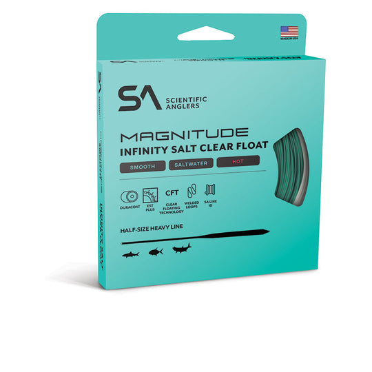 SA Magnitude Smooth Infinity Salt 12' Clear Tip